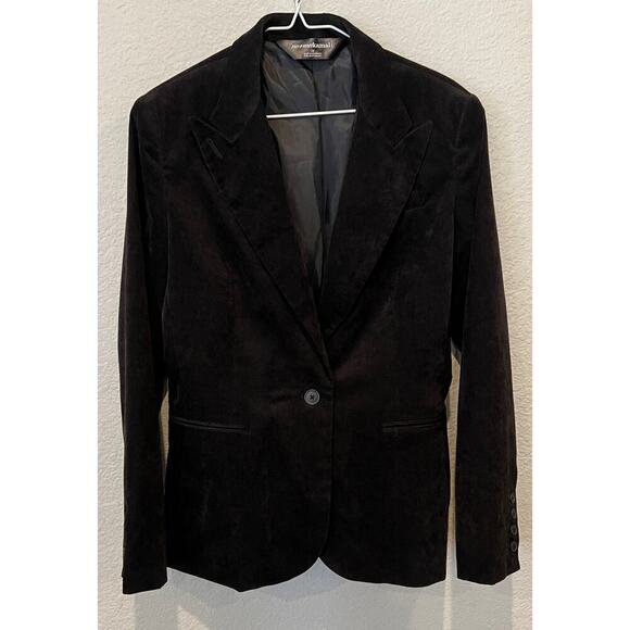 Norma Kamali Single Breasted Corduroy Jacket Size 14 - Picture 8 of 9